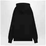 Black sweatshirt with Chez Valentino print