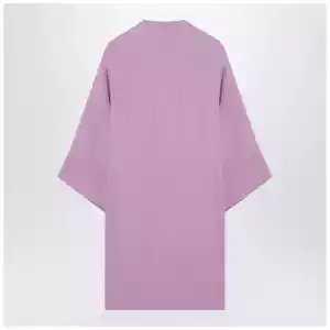 Valentino Lilac silk mini dress