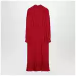 Valentino Red dress with ruffled bow