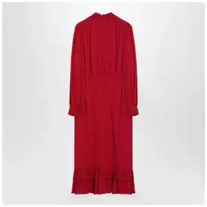 Valentino Red dress with ruffled bow