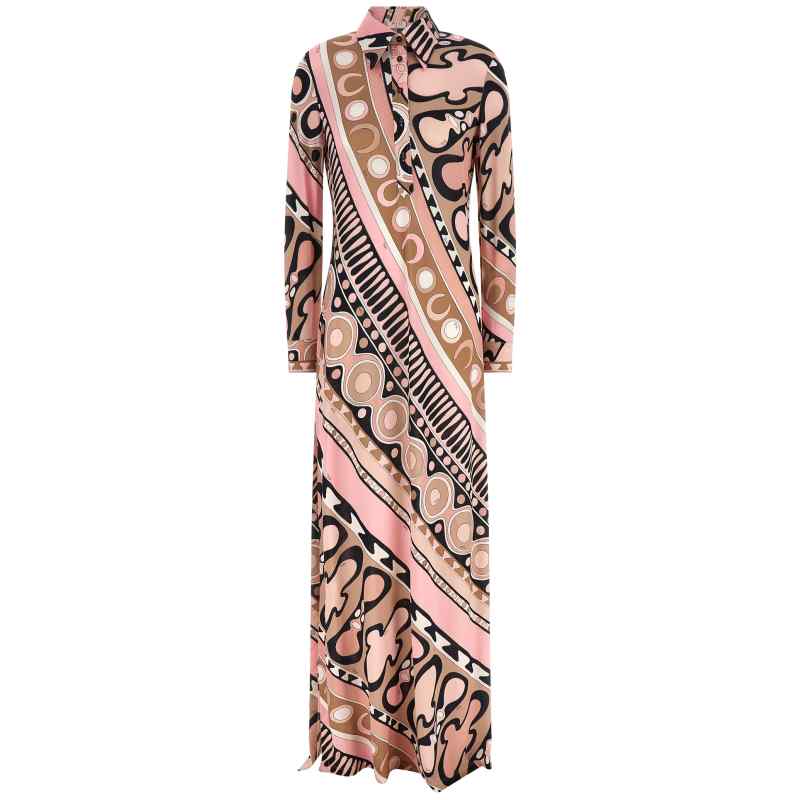 Emilio Pucci Soleil Print Chemisier Dress