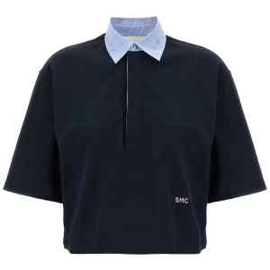 Stella Mccartney Cropped Piquet Polo