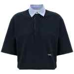 Stella Mccartney Cropped Piquet Polo