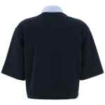 Stella Mccartney Cropped Piquet Polo