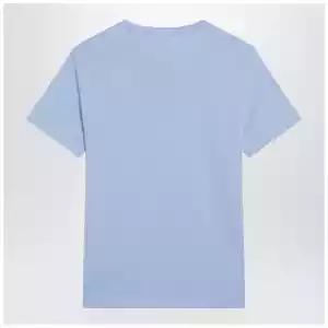Polo Ralph Lauren Light blue Custom Slim-Fit cotton T-shirt