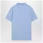 Polo Ralph Lauren Light blue cotton Custom Slim-Fit polo shirt