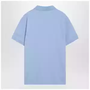Polo Ralph Lauren Light blue cotton Custom Slim-Fit polo shirt