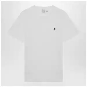 Polo Ralph Lauren T-shirt white in cotton Custom Slim-Fit
