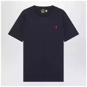 Polo Ralph Lauren T-shirt blue in cotton Custom Slim-Fit