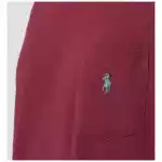 Polo Ralph Lauren Wine red cotton T-shirt Classic-Fit