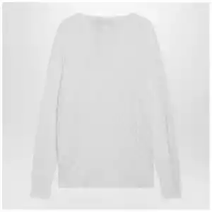 Polo Ralph Lauren White cable-knit cotton sweater