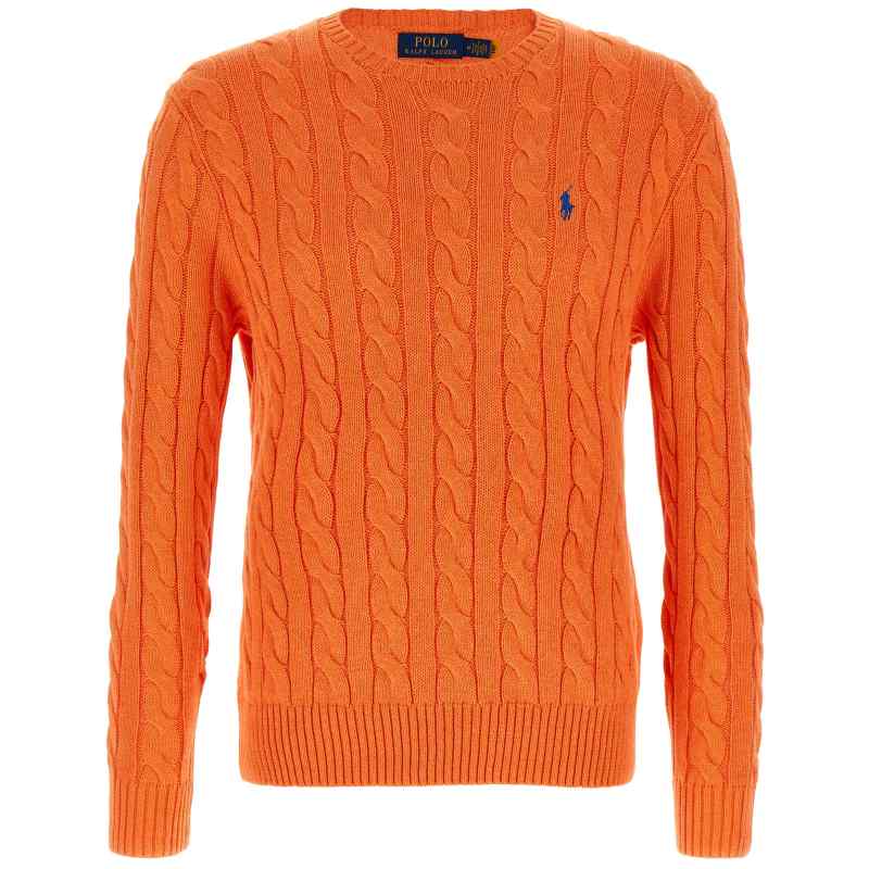 Polo Ralph Lauren Cotton Braided Sweater