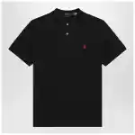 Polo Ralph Lauren Black cotton Custom Slim-Fit polo