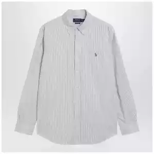 Polo Ralph Lauren Light blue/white striped Oxford shirt Custom-fit