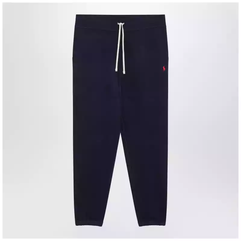 Polo Ralph Lauren Navy blue cotton-blend jogging pants
