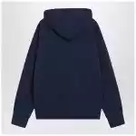 Polo Ralph Lauren Navy blue cotton zip-up sweatshirt