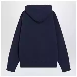 Polo Ralph Lauren Navy blue cotton zip-up sweatshirt