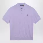Polo Ralph Lauren Lilac cotton polo shirt
