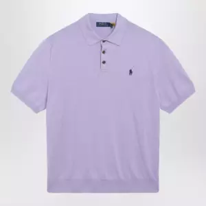 Polo Ralph Lauren Lilac cotton polo shirt