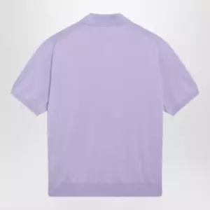 Polo Ralph Lauren Lilac cotton polo shirt