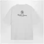 Polo Ralph Lauren White Relaxed-Fit T-Shirt With Logo Prints