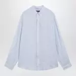 Polo Ralph Lauren Light blue/white striped linen shirt