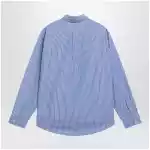 Polo Ralph Lauren White/blue striped Custom-Fit poplin shirt