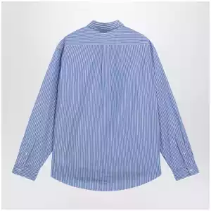 Polo Ralph Lauren White/blue striped Custom-Fit poplin shirt