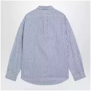Polo Ralph Lauren White/blue striped Custom-Fit shirt