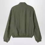 Polo Ralph Lauren Dark green linen zip-up jacket