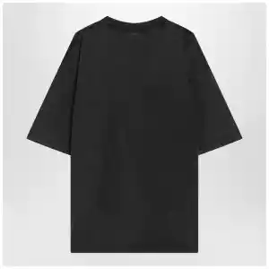 Balenciaga Black faded Crayon Loop oversize T-shirt