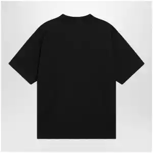 Balenciaga Black oversized T-shirt with logo print