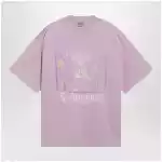 Balenciaga Light pink cotton T-shirt