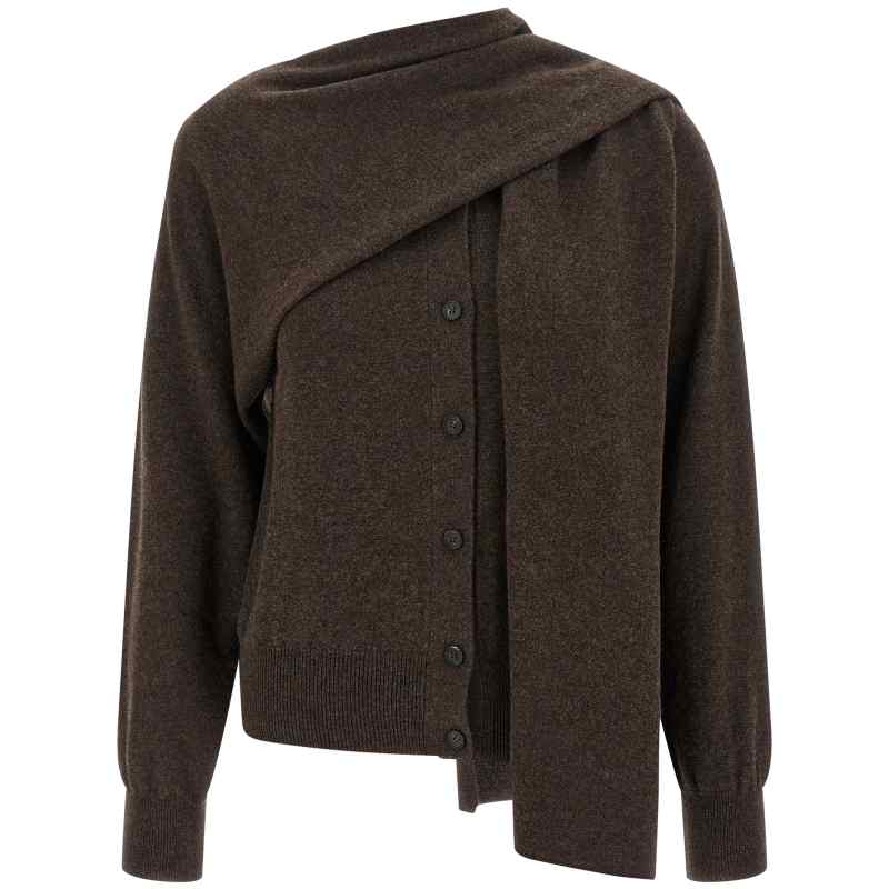 Ferragamo Scarf Cardigan