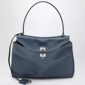 Balenciaga Rodeo medium light blue smooth calfskin bag