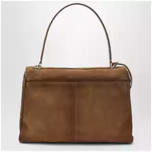 Balenciaga Rodeo medium beige suede bag