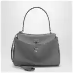 Balenciaga Small Rodeo bag in smooth grey calfskin