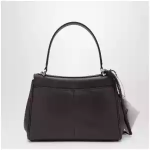 Balenciaga Small Rodeo bag in calfskin leather, espresso