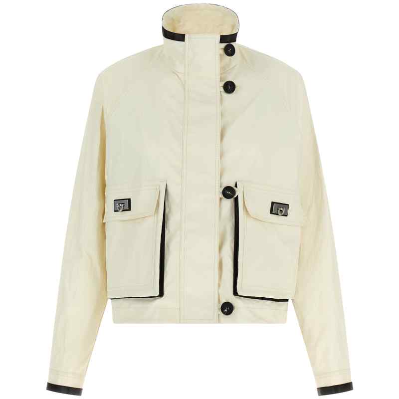 Ferragamo Tech Linen Jacket