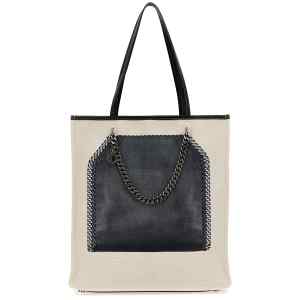 Stella Mccartney Trompe Loeil Print On Shopping Bag