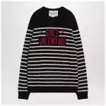 Sweater with jacquard pattern Chez Valentino