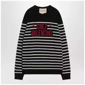 Sweater with jacquard pattern Chez Valentino