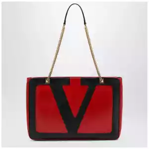 Valentino Garavani Medium Viva Superstar bag red/black