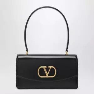 Valentino Garavani Vain bag in black glossy calfskin