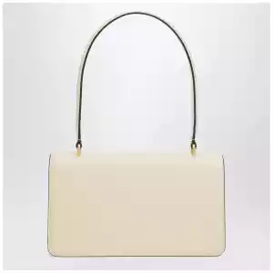 Valentino Garavani Vain bag in butter White glossy calfskin