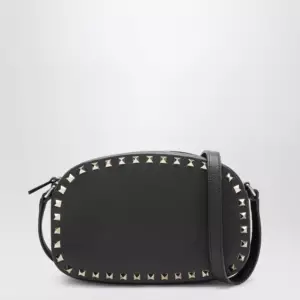 Valentino Garavani Rockstud Camera Case crossbody bag in black leather