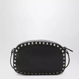 Valentino Garavani Rockstud Camera Case crossbody bag in black leather