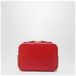 Valentino Garavani Viva Superstar chain belt bag red/black