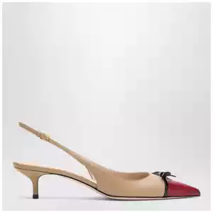 Valentino Garavani Slingback Bepointy 60MM beige/bordeaux