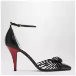 Valentino Garavani Décolleté VG Sandal Royal black